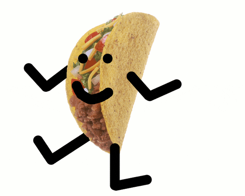 food taco animated GIF