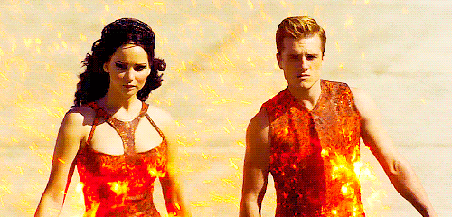 the hunger games animated GIF