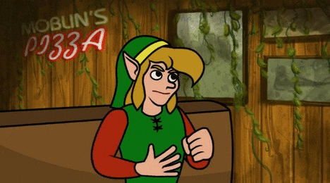... ill never forget i mean legend of link lolxd pizzapower animated GIF