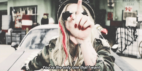 avril lavigne animated gif