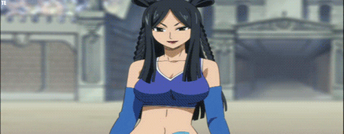fairy tail minerva gif