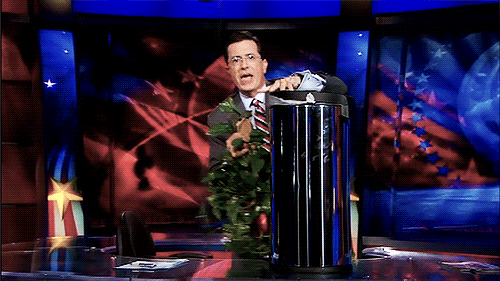 report rewatch stephen colbert gif - find & share