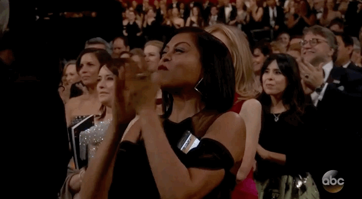 taraji p henson oscars 2018 gif by the academy awards