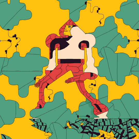 this gif has everything: animation, art, artists on tumblr, 2d