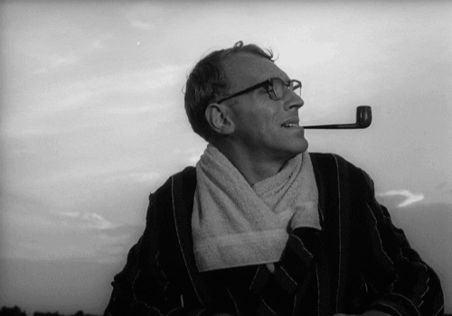 Ingmar Bergman Pipe GIF by Maudit - Find & Share on GIPHY