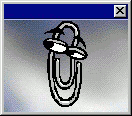 winking help paperclip from windows