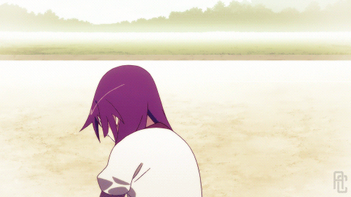 bakemonogatari hitagi senjougahara gif dimensions: 500x281 size