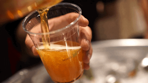 Drinking Beer GIF by Shake Shack - Find & Share on GIPHY
