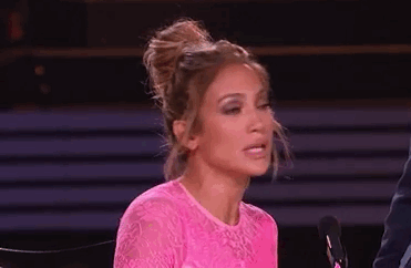 jennifer lopez no gif by american idol