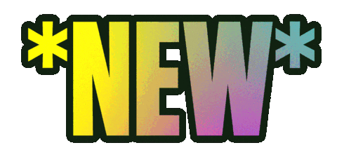 this sticker gif by wma has everything: new, text, fresh!