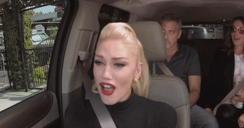Gwen Stefani GIF by The Late Late Show with James Corden - Find & Share on GIPHY