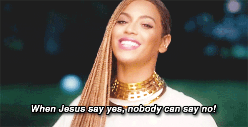 when jesus say yes song