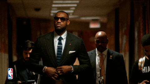 Lebron James Walking GIF by NBA - Find & Share on GIPHY