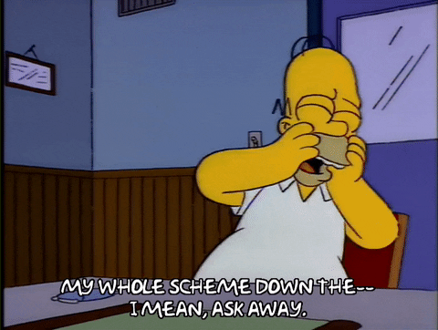 The Simpsons homer simpson season 4 episode 11 confused