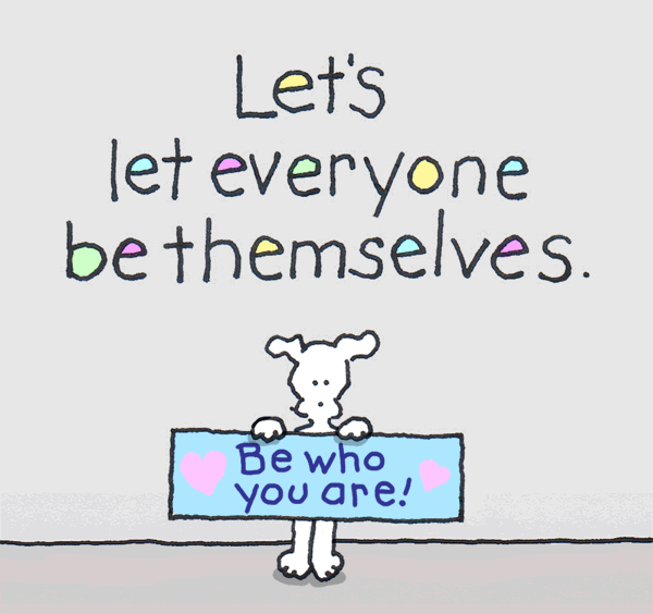 let live love yourself gif by chippy the dog