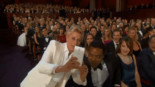 selfie animated GIF