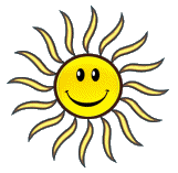 this sticker gif has everything: happy, summer, sun, weather!