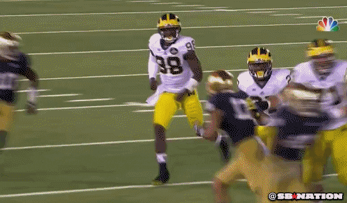 Devin Gardner knocked out on final play against Notre Dame | Sporting News
