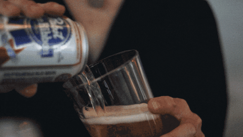 Pabst Blue Ribbon Beer GIF - Find & Share on GIPHY