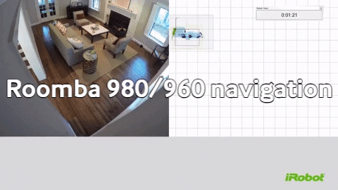 How the Roomba 980/960 navigates