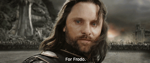 ... mortensen the lord of the rings: the return of the king animated GIF