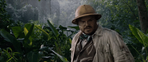 Confused Jack Black GIF by Jumanji: Welcome to the Jungle - Find & Share on GIPHY