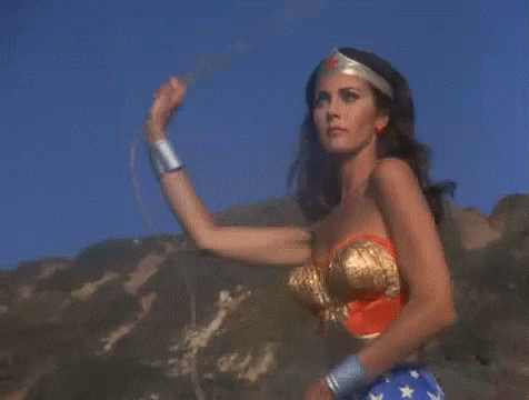 Wonder Woman lasso gif