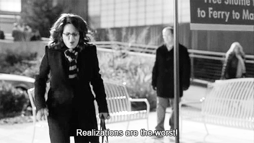 this gif has everything:    rock, tina fey, worst, tina fey gif!