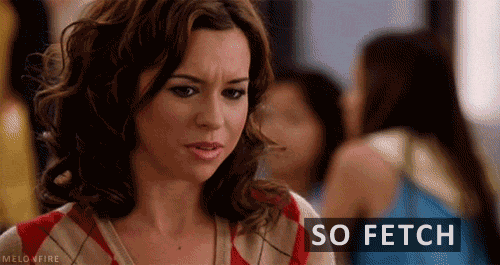 mean girls fetch animated GIF