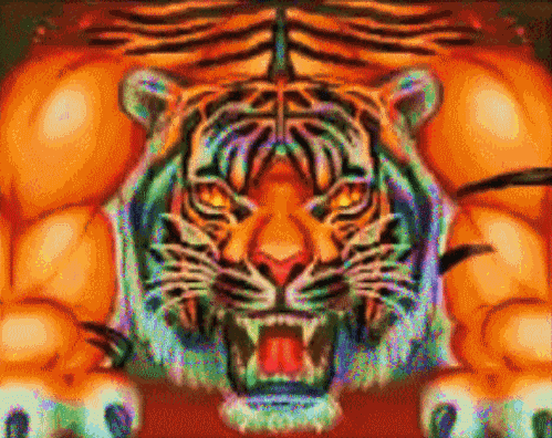 8bit psy animated gif