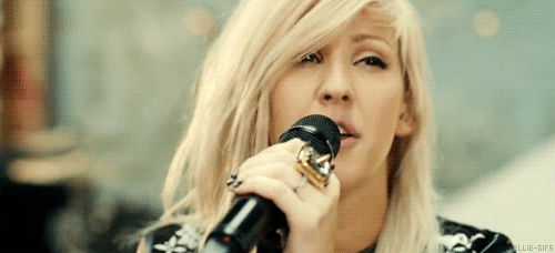 Ellie Goulding Singing GIF - Find & Share on GIPHY