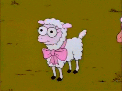 The Simpsons Sheep GIF - Find & Share on GIPHY