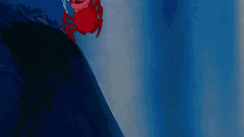 The Little Mermaid Sebastian GIF by Disney - Find & Share on GIPHY