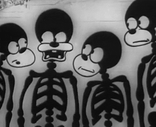 black and white vintage gif