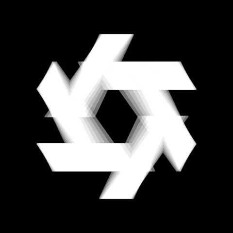 op art cube gif by kilavaish