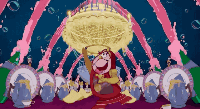 beauty and the beast animated GIF 