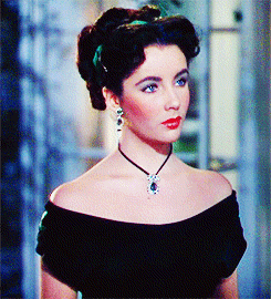 this gif has everything: maudit, elizabeth taylor,   date with