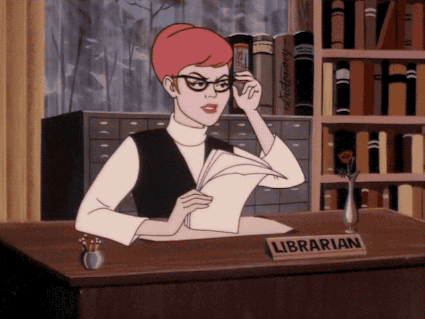 60's librarian