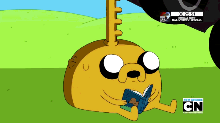 adventure time thumbs up jake the dog animated  gif