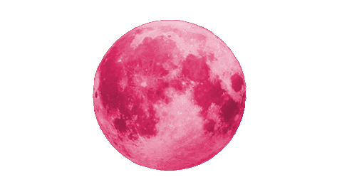 Круг рейки  "Розовая Луна" Giphy