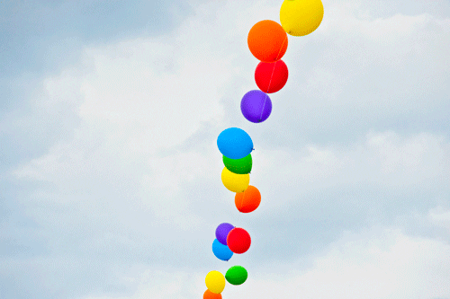 balloons govballnyc animated GIF