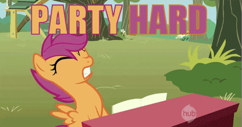 party hard animated GIF