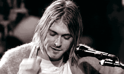 Kurt Cobain Nirvana GIF - Find & Share on GIPHY