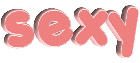 Sexy Text Sticker