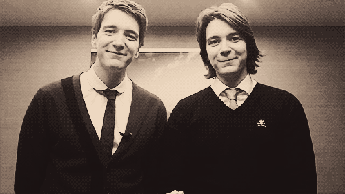 james and oliver phelps animated gif