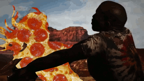 Kanye pizza ride