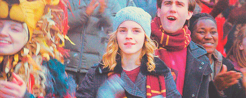 this gif has everything: pretty, emma watson, hermione granger