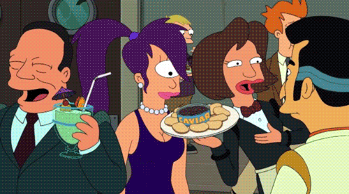 this gif has everything: animation, television, futurama, matt