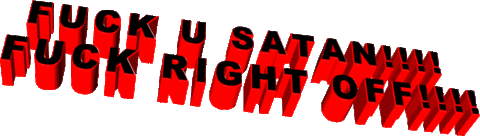 Satan Fuck You Sticker By AnimatedText For IOS Android GIPHY