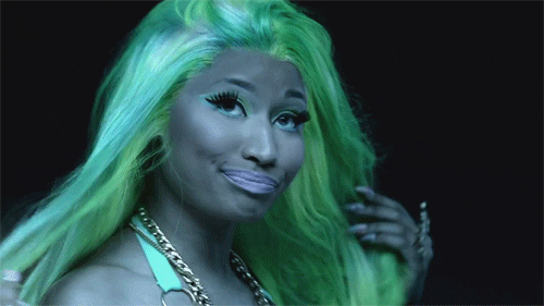 nicki minaj nick thug animated gif